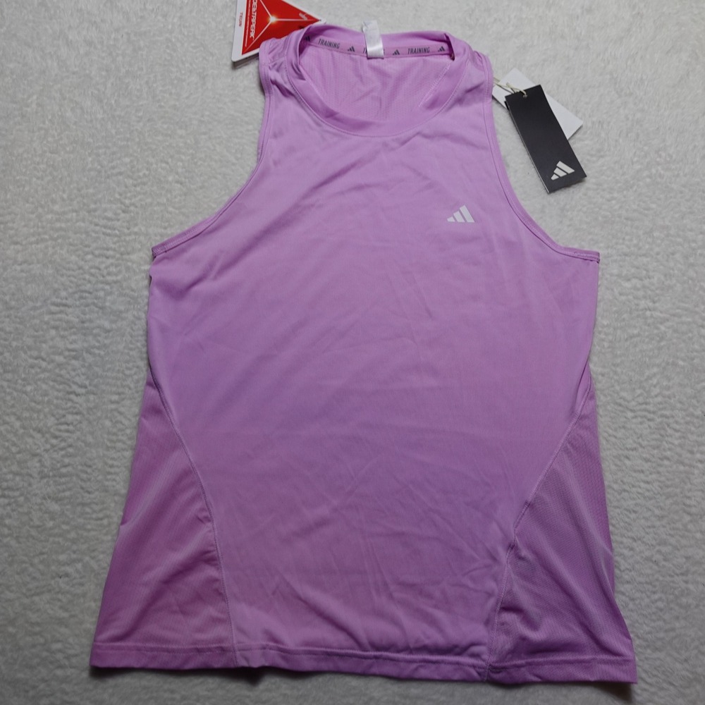 Adidas WTR D4T Tank B Women Size S Bliss Lilac Training Racerback Activewear